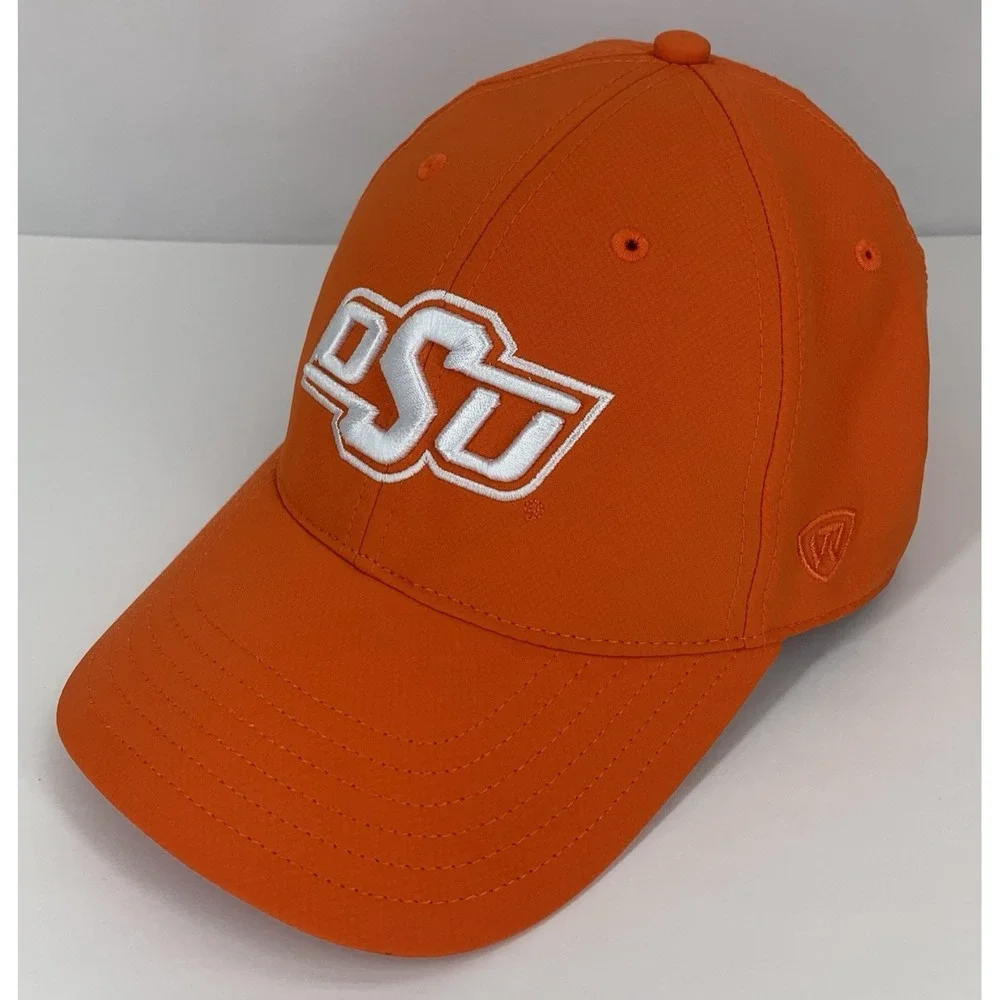 OSU Cowboys Hat Oklahoma State Orange Adjustable OSFM Baseball Cap TOW